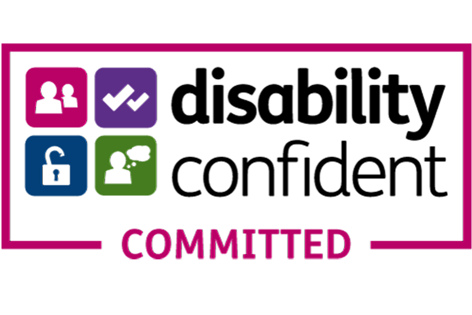 Disability Confident Scheme - Committed Logo